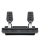 Kierownica SIMAGIC P500 Pedal Set, 100kg loadcell and a Hall angle sensor